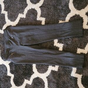 Chico's sz 0.5 US sz 6 gray pull on ankle leggings pants WP173
